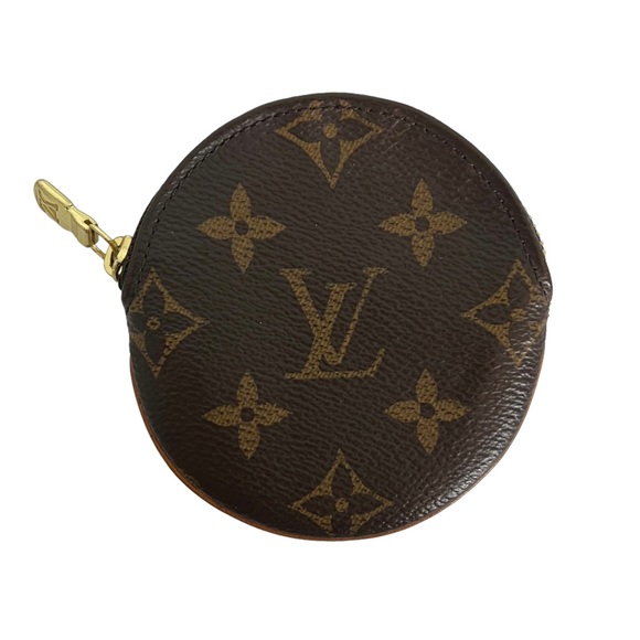 Louis Vuitton Bags Louis Vuitton Monogram Round Coin Pouch Wallet